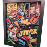 Made to Order – Donkey Kong Jr 3D Paper Cut Shadow Box