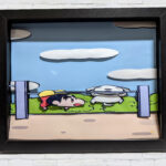 Made to Order – Shin Chan and Shiro 3D Paper Cut Shadow Box