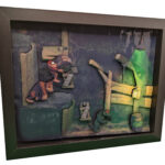 Made to Order – “Stop and Go” Donkey Kong Country 3D Paper Cut Shadow Box