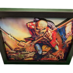 Made to Order – The Trooper Iron Maiden 3D Paper Cut Shadow Box