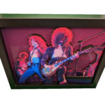 Made to Order – Led Zeppelin 1975 Tour at The Forum 3D Paper Cut Shadow Box