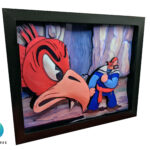 Made To Order – Popeye the Sailor Meets Sindbad the Sailor 3D Paper Cut Shadow Box