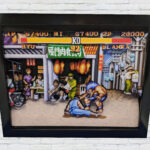 Made to Order – “Ryu VS E Blanka” Street Fighter II 3D Paper Cut Shadow Box